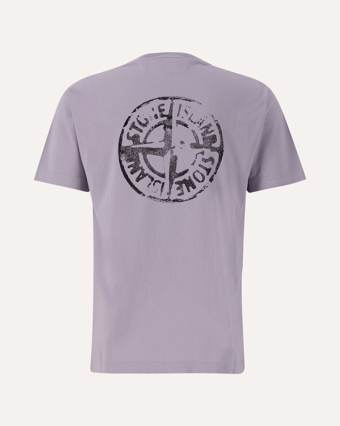 Stone Island 2NS82 Cotton Jersey Backprint T-Shirt PAARS 1