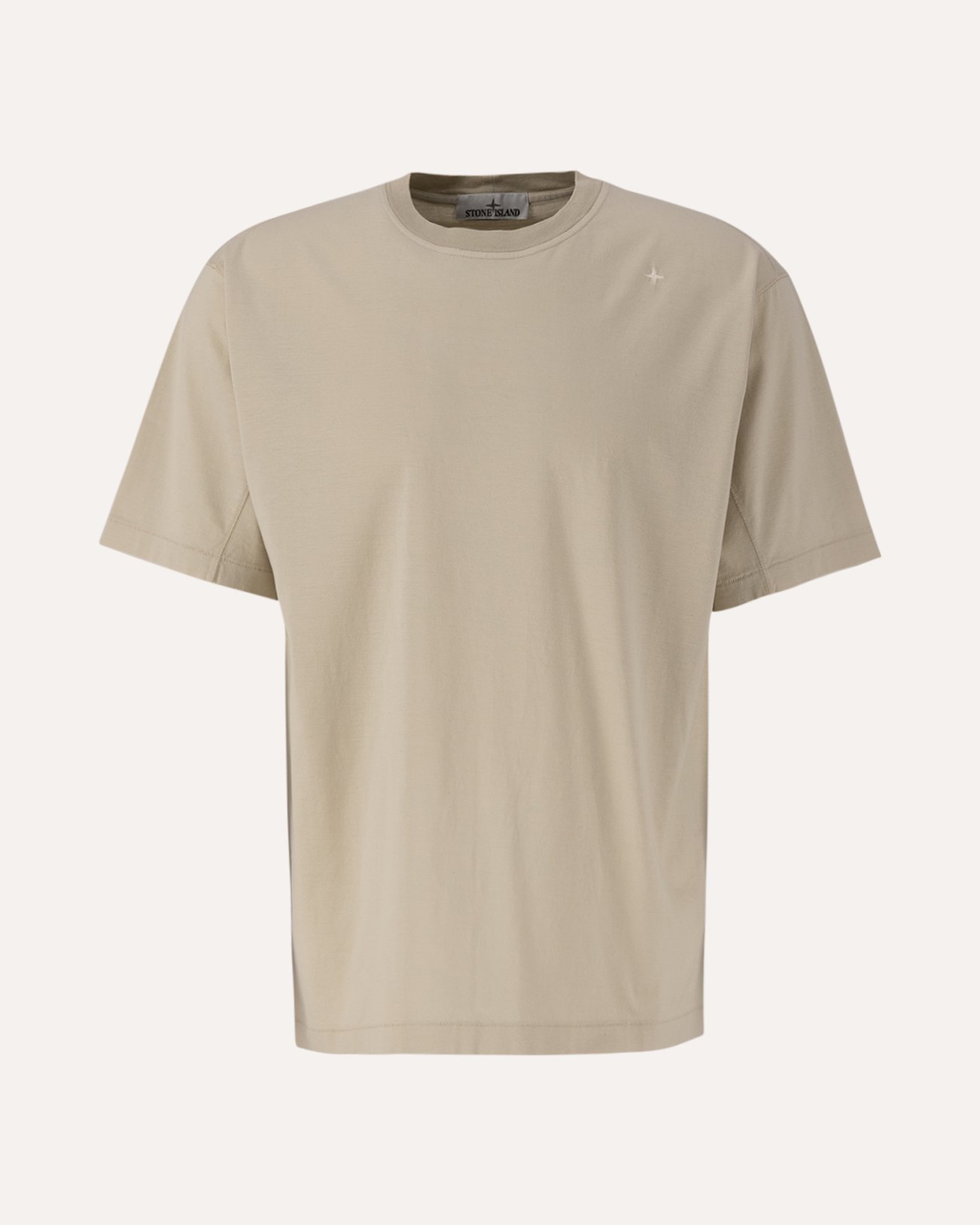 Stone Island 203G3 Mercerized Cotton Jersey Stellina T-Shirt BEIGE 1