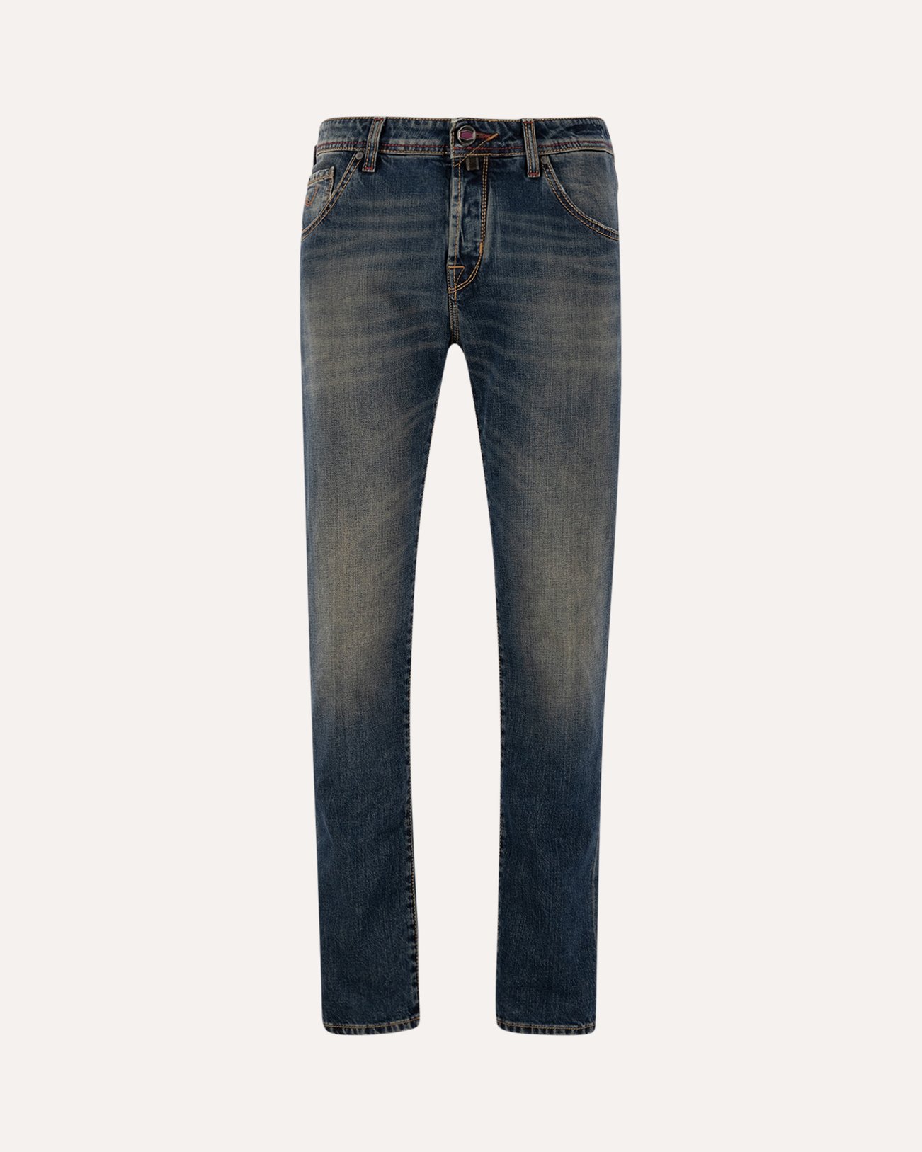 Jacob Cohen Scott Light-Blue Cropped Carrot-Fit Jeans 624D DENIM 1